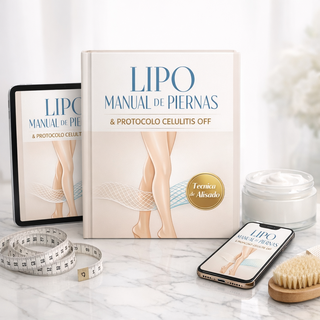 LIPO MANUAL DE PIERNAS & PROTOCOLO "CELULITIS OFF"